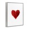 Stupell Industries Cluster of Hearts Shape Framed Giclee, design by Christine Simpson Art